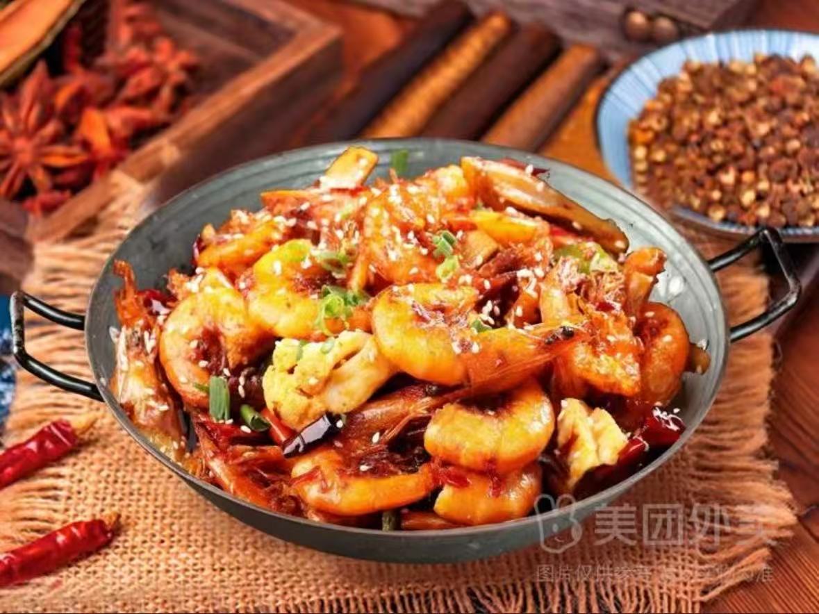 Dry fried shrimp (Anchor development)